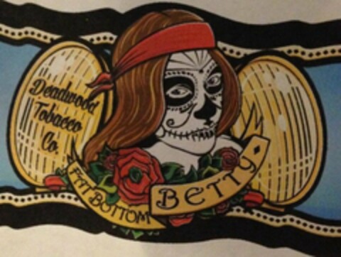 DEADWOOD TOBACCO CO. FAT BOTTOM BETTY Logo (USPTO, 17.03.2014)