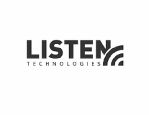 LISTEN TECHNOLOGIES Logo (USPTO, 25.04.2014)