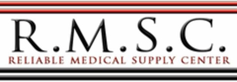 R.M.S.C. RELIABLE MEDICAL SUPPLY CENTER Logo (USPTO, 25.04.2014)