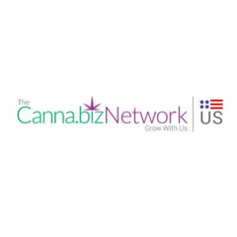 THE CANNA.BIZ NETWORK GROW WITH US US Logo (USPTO, 06/18/2014)