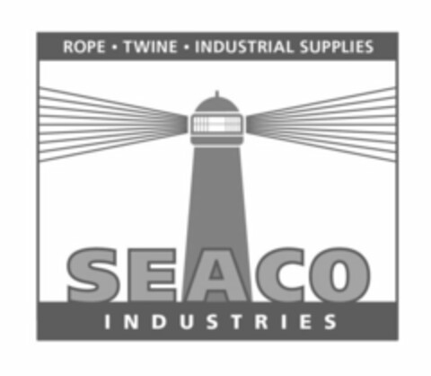 SEACO INDUSTRIES ROPE · TWINE · INDUSTRIAL SUPPLIES Logo (USPTO, 04.08.2014)