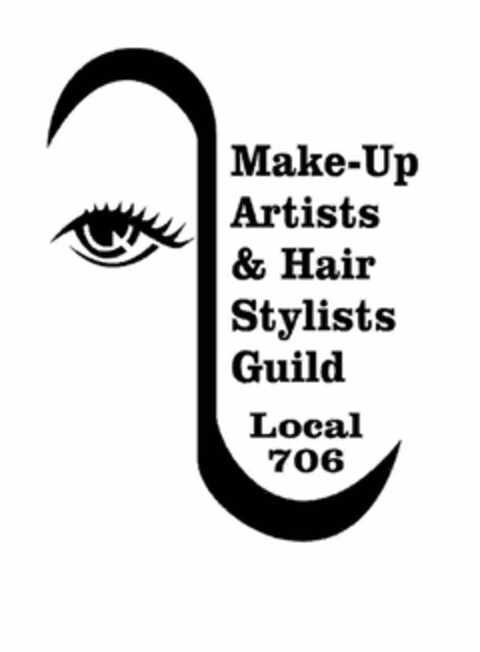 MAKE-UP ARTISTS & HAIR STYLISTS GUILD LOCAL 706 Logo (USPTO, 17.11.2014)