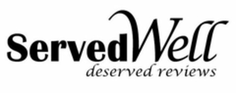 SERVEDWELL DESERVED REVIEWS Logo (USPTO, 12/08/2014)