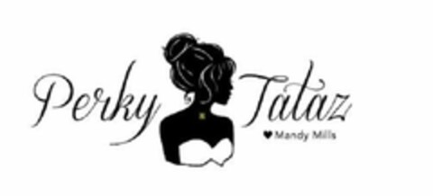 PERKY TATAZ MANDY MILLS Logo (USPTO, 03/03/2015)