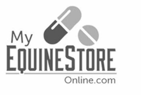 MY EQUINESTORE ONLINE Logo (USPTO, 06/26/2015)