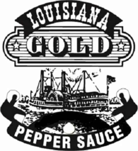 LOUISIANA GOLD PEPPER SAUCE Logo (USPTO, 15.09.2015)