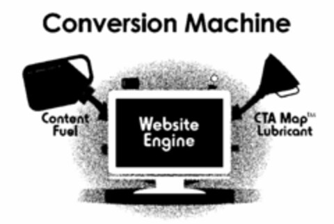 CONVERSION MACHINE CONTENT FUEL CTA MAP LUBRICANT WEBSITE ENGINE Logo (USPTO, 28.09.2015)