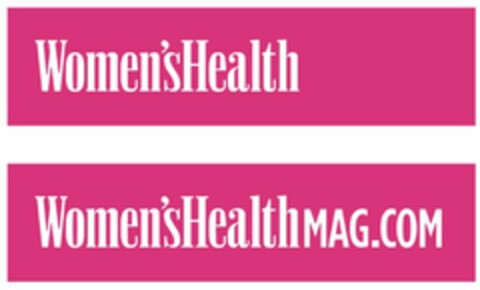 WOMEN'SHEALTH WOMEN'SHEALTHMAG.COM Logo (USPTO, 30.09.2015)