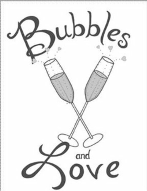 BUBBLES AND LOVE Logo (USPTO, 11.02.2016)