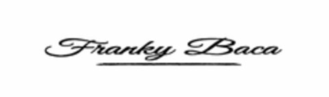 FRANKY BACA Logo (USPTO, 03/17/2016)