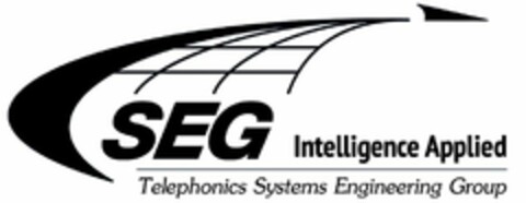 SEG INTELLIGENCE APPLIED TELEPHONICS SYSTEMS ENGINEERING GROUP Logo (USPTO, 03/18/2016)