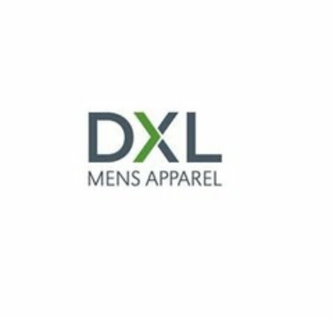 DXL MENS APPAREL Logo (USPTO, 08/11/2016)