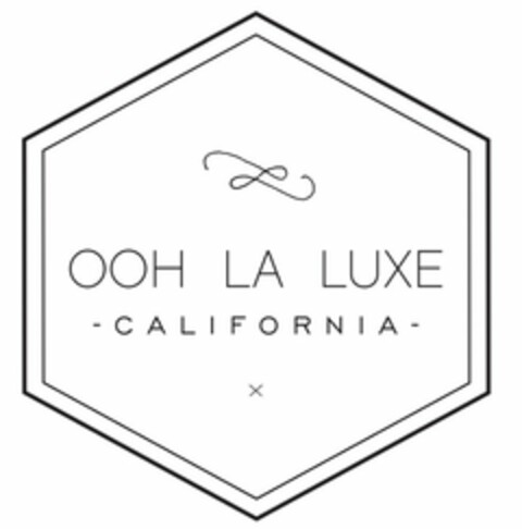 OOH LA LUXE CALIFORNIA Logo (USPTO, 10/05/2016)