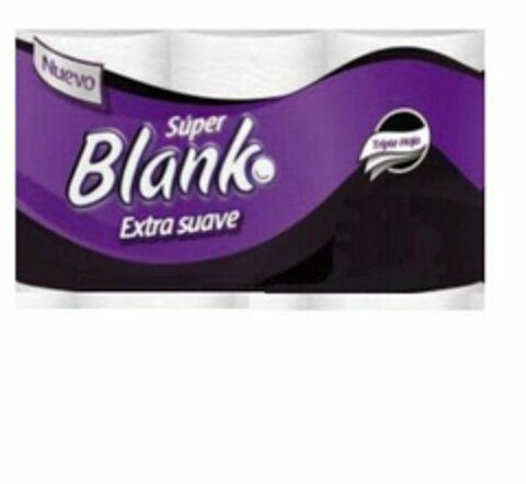 NUEVO SÚPER BLANKO EXTRA SUAVE TRIPLE HOJA Logo (USPTO, 02.11.2016)