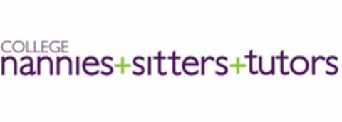 COLLEGE NANNIES+SITTERS+TUTORS Logo (USPTO, 05/02/2017)