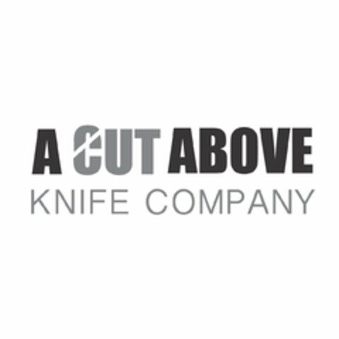 A CUT ABOVE KNIFE COMPANY Logo (USPTO, 17.02.2018)