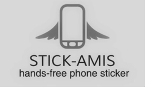 STICK-AMIS HANDS-FREE PHONE STICKER Logo (USPTO, 12.03.2018)