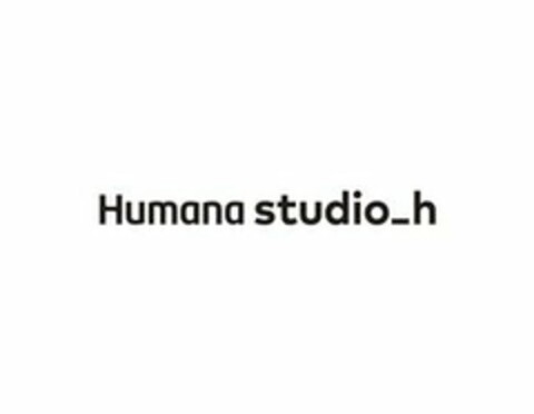 HUMANA STUDIO_H Logo (USPTO, 08/10/2018)