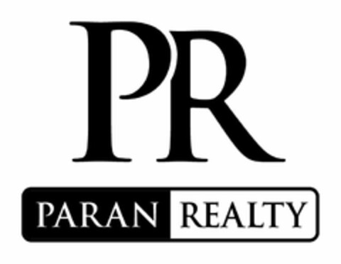 P R PARAN REALTY Logo (USPTO, 28.09.2018)