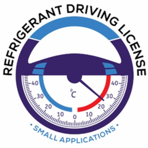 REFRIGERANT DRIVING LICENSE ·SMALL APPLICATIONS· Logo (USPTO, 01/11/2019)