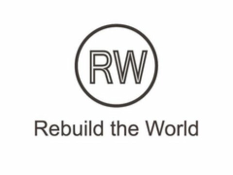 RW REBUILD THE WORLD Logo (USPTO, 17.03.2019)