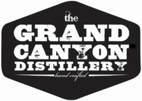 THE GRAND CANYON DISTILLERY HAND CRAFTED Logo (USPTO, 20.04.2019)