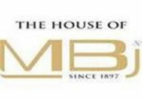 THE HOUSE OF MBJ SINCE 1897 Logo (USPTO, 05/07/2019)