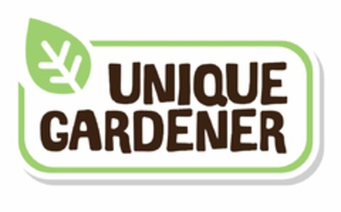 UNIQUE GARDENER Logo (USPTO, 08/21/2019)