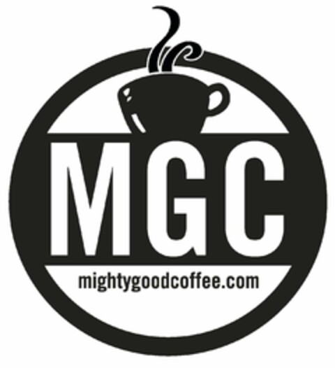 MGC MIGHTYGOODCOFFEE.COM Logo (USPTO, 03/05/2020)