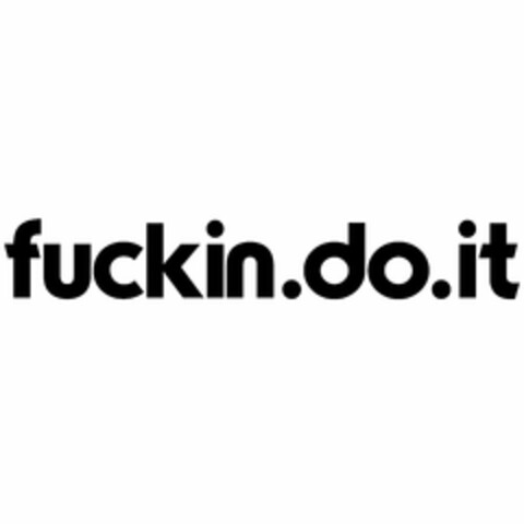 FUCKIN.DO.IT Logo (USPTO, 03/09/2020)