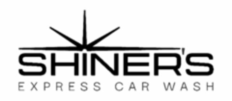 SHINER'S EXPRESS CAR WASH Logo (USPTO, 04/20/2020)