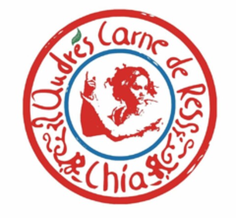 ANDRÉS CARNE DE RES CHÍA Logo (USPTO, 06/16/2020)