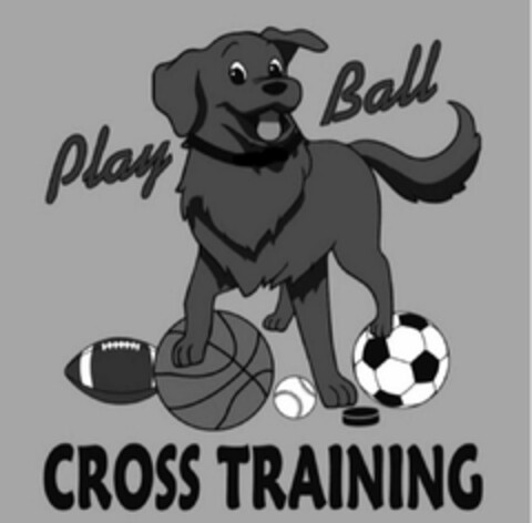 PLAY BALL CROSS TRAINING Logo (USPTO, 25.06.2020)