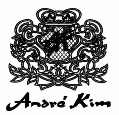 AK ANDRÉ KIM Logo (USPTO, 07/21/2009)