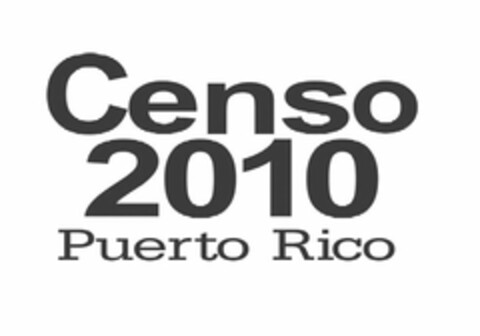 CENSO 2010 PUERTO RICO Logo (USPTO, 10.09.2009)