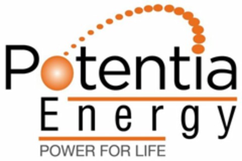 POTENTIA ENERGY POWER FOR LIFE Logo (USPTO, 09/23/2009)