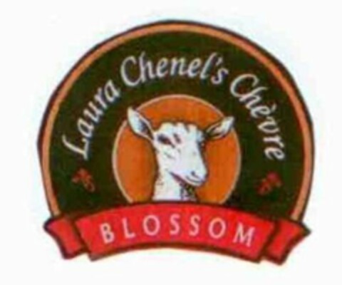 LAURA CHENEL'S CHÈVRE BLOSSOM Logo (USPTO, 10/13/2009)