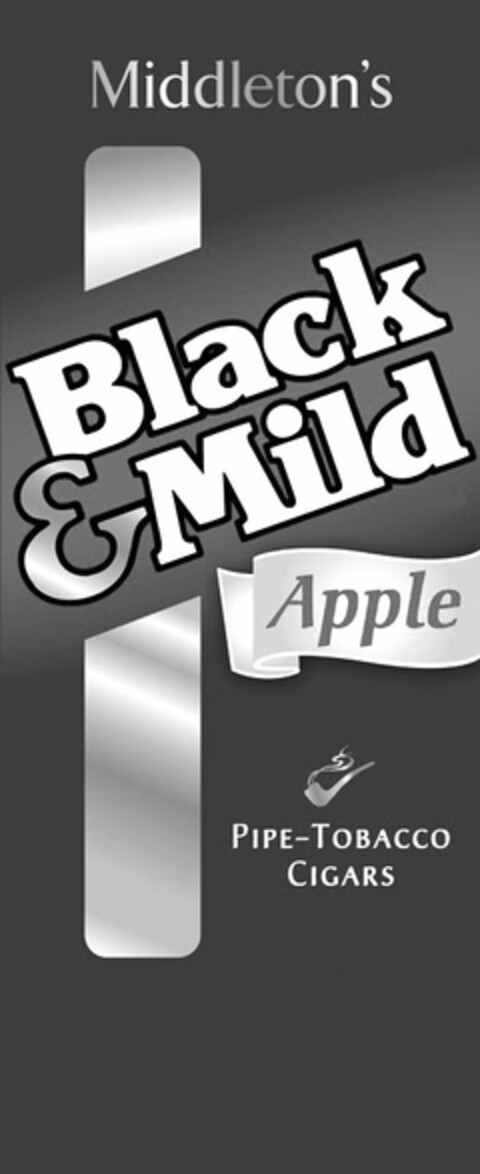 BLACK & MILD APPLE MIDDLETON'S PIPE-TOBACCO CIGARS Logo (USPTO, 04.01.2010)