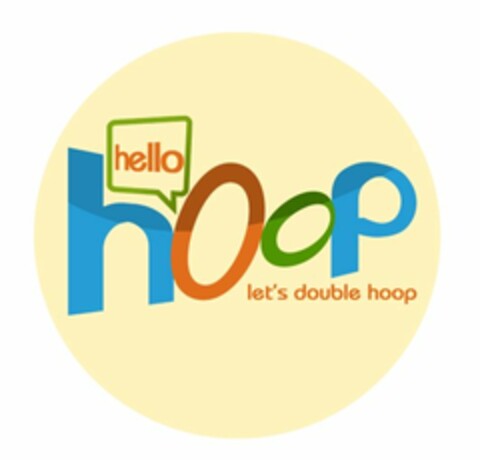 HELLO HOOP LET'S DOUBLE HOOP Logo (USPTO, 20.04.2010)