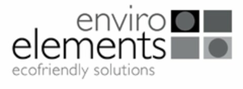 ENVIRO ELEMENTS ECOFRIENDLY SOLUTIONS Logo (USPTO, 07/29/2010)