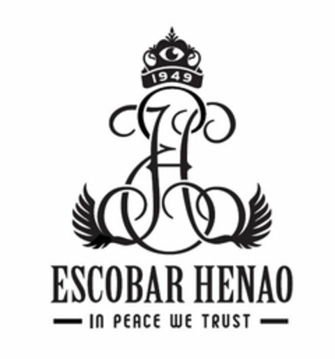 1949 ESCOBAR HENAO IN PEACE WE TRUST Logo (USPTO, 05.06.2011)