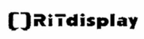 RITDISPLAY Logo (USPTO, 02.08.2011)