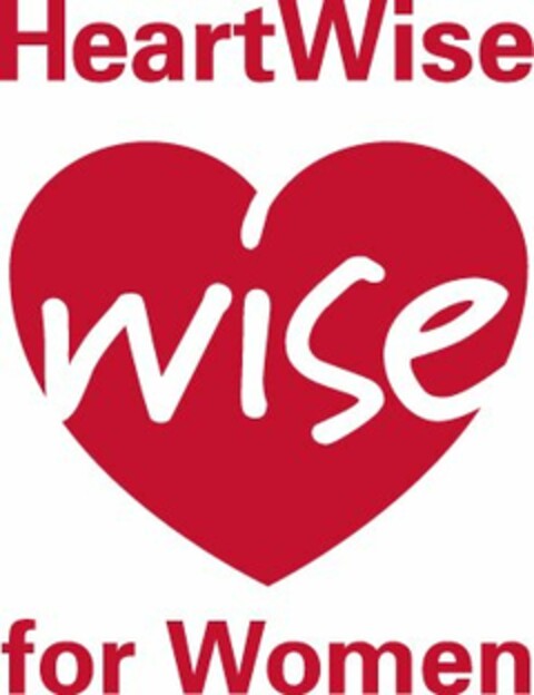 HEARTWISE WISE FOR WOMEN Logo (USPTO, 17.11.2011)