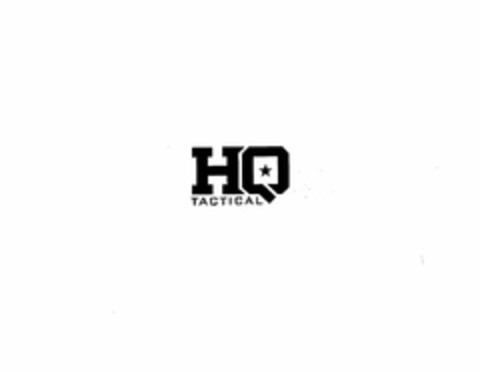 HQ TACTICAL Logo (USPTO, 13.06.2012)