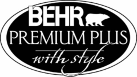 BEHR PREMIUM PLUS WITH STYLE Logo (USPTO, 16.05.2013)