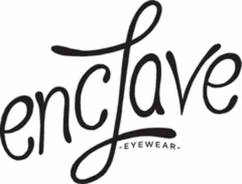 ENCLAVE -EYEWEAR- Logo (USPTO, 19.06.2013)