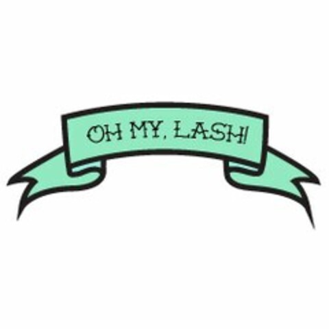 OH MY, LASH! Logo (USPTO, 31.07.2013)