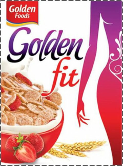 GOLDEN FOODS GOLDEN FIT Logo (USPTO, 10.12.2013)