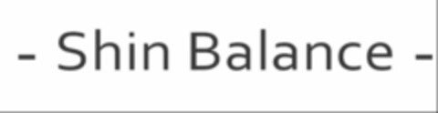 SHIN BALANCE Logo (USPTO, 04/10/2014)