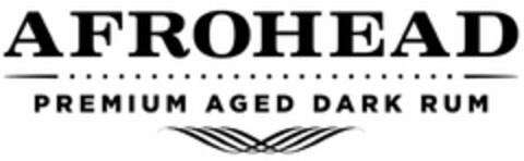 AFROHEAD PREMIUM AGED DARK RUM Logo (USPTO, 08/05/2014)